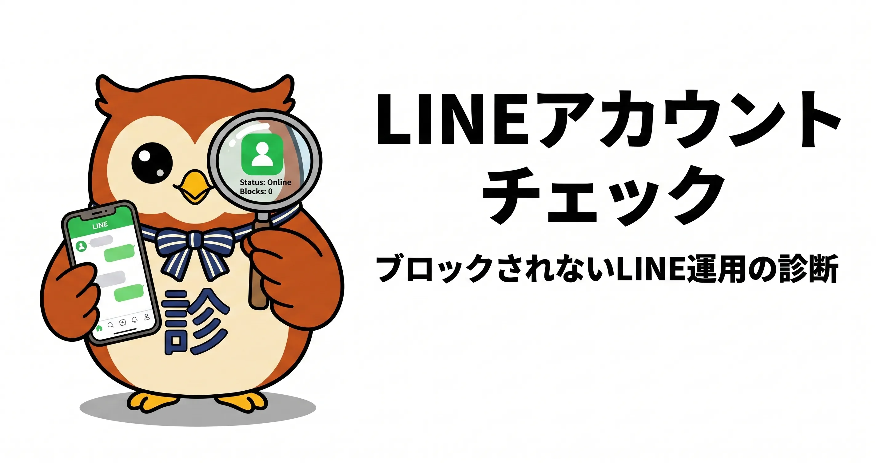 LINEアカウントチェック